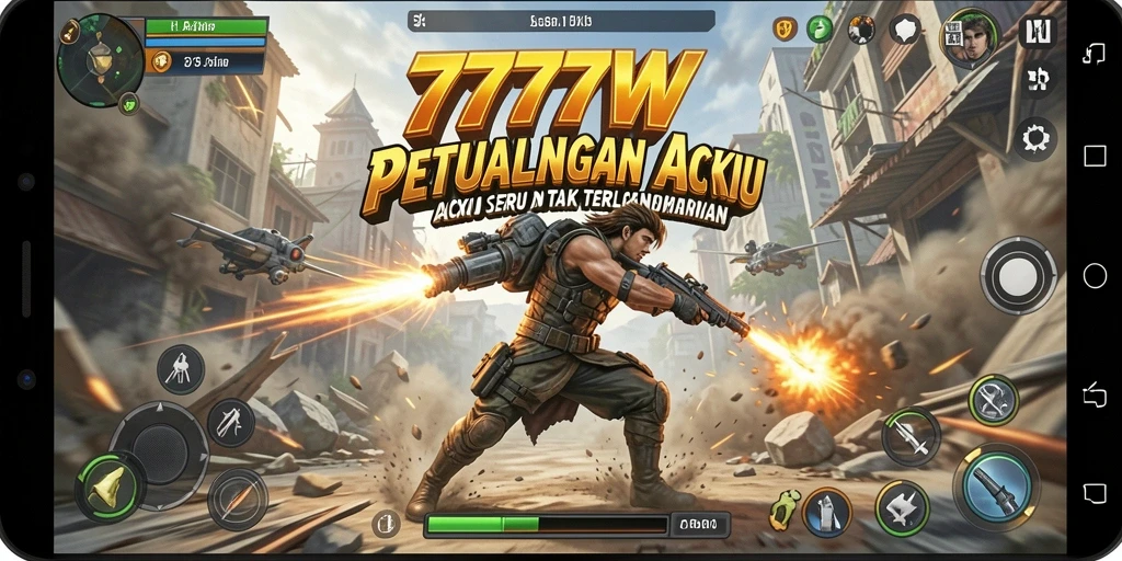 Gameplay menegangkan di 7777W dengan aksi seru dan grafis menawan.