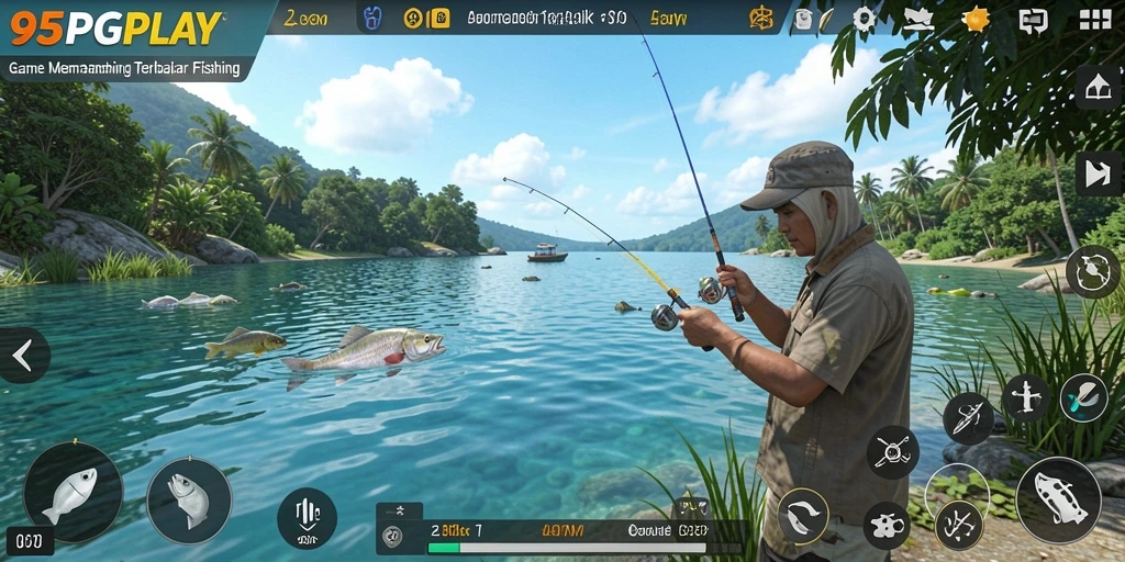 Tangkapan ikan yang menakjubkan dalam gameplay 95PGPLAY.