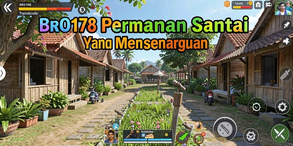 Tampilan gameplay BRO178 yang seru dan penuh warna.