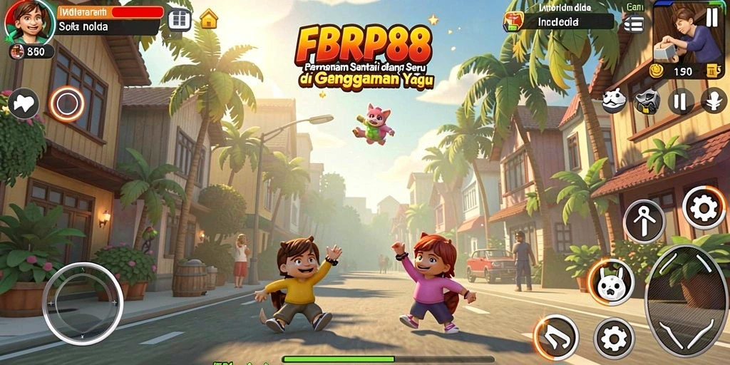 Tampilan menarik dari gameplay FBRP88 yang penuh warna dan interaktif.