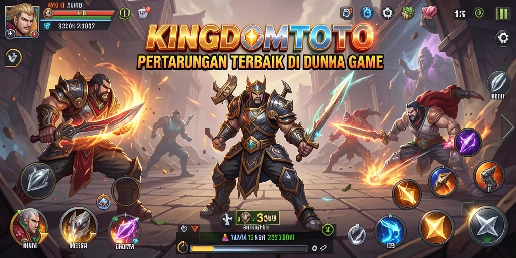 Gameplay mendebarkan di KINGDOMTOTO dengan aksi pertarungan yang seru.
