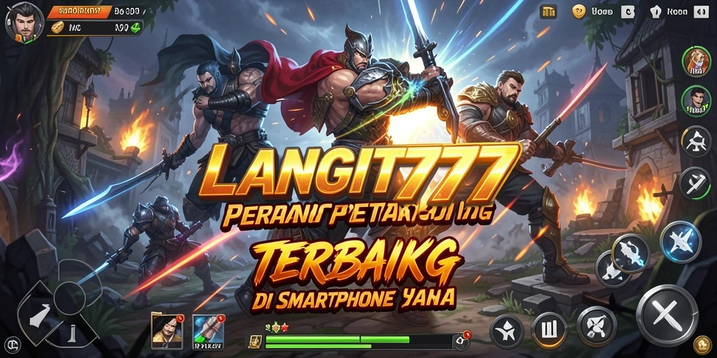 Tampilan pertarungan seru dalam LANGIT777 yang memikat.