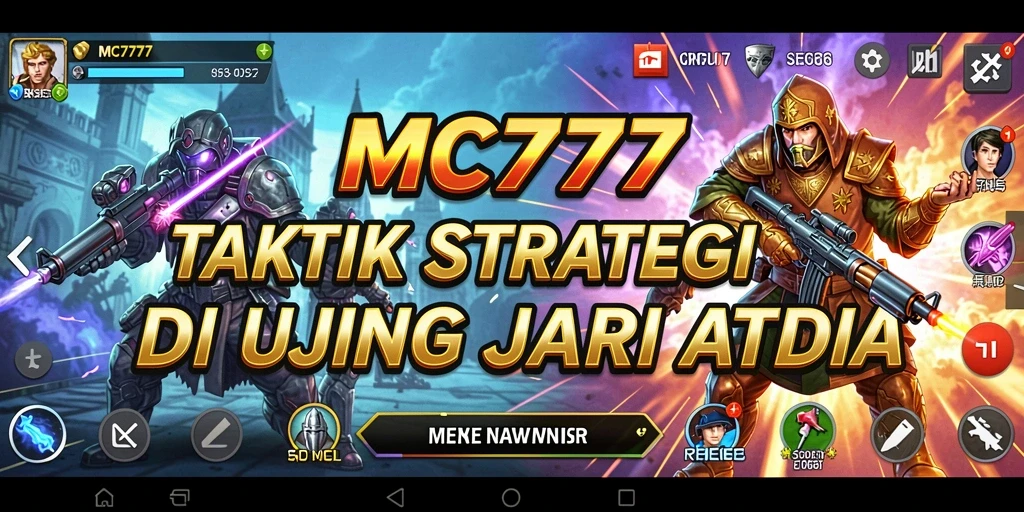Tampilan gameplay <strong>MC777</strong> yang penuh aksi dan strategi.