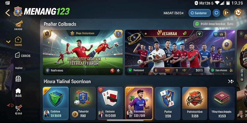 Tampilan gameplay yang menarik dari MENANG123 untuk taruhan olahraga.