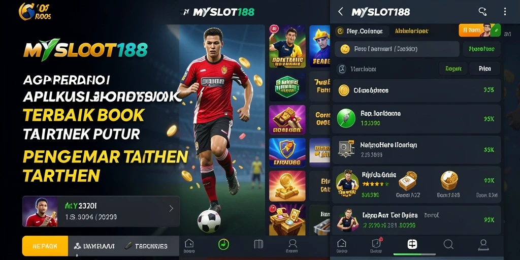 Tampilan antarmuka MYSLOT188 yang modern dan intuitif.
