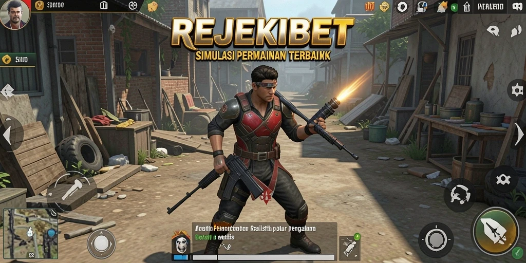 Tampilan gameplay REJEKIBET dengan pengalaman simulasi yang menyenangkan.