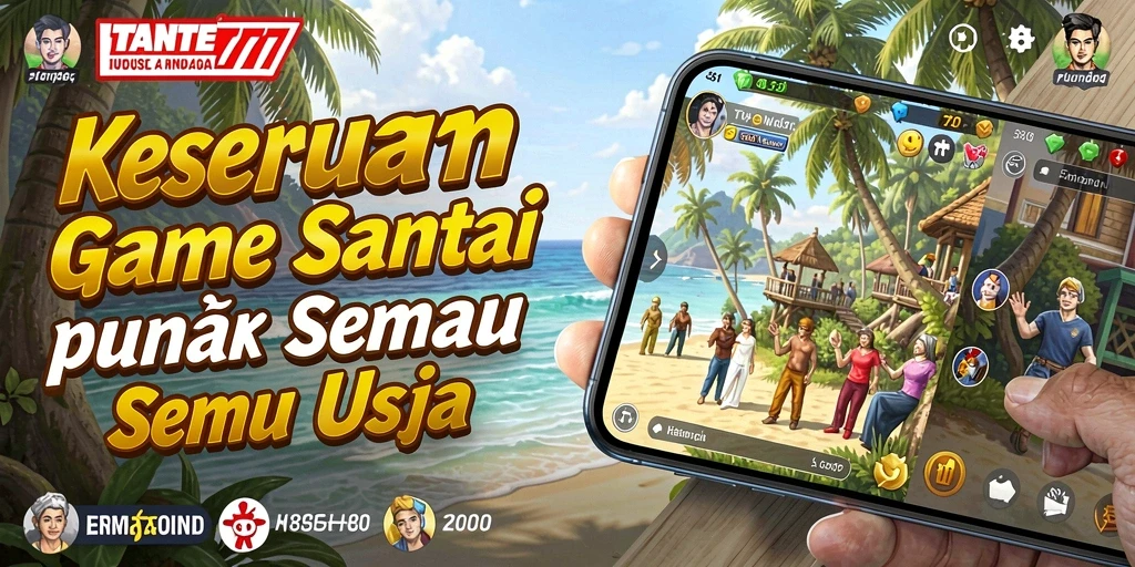 Screenshot gameplay TANTE777 menampilkan momen seru dalam permainan Casual.